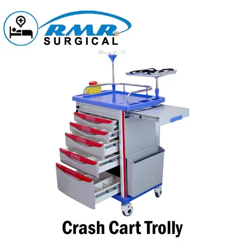 Crash Cart Trolley by RMR Surgical